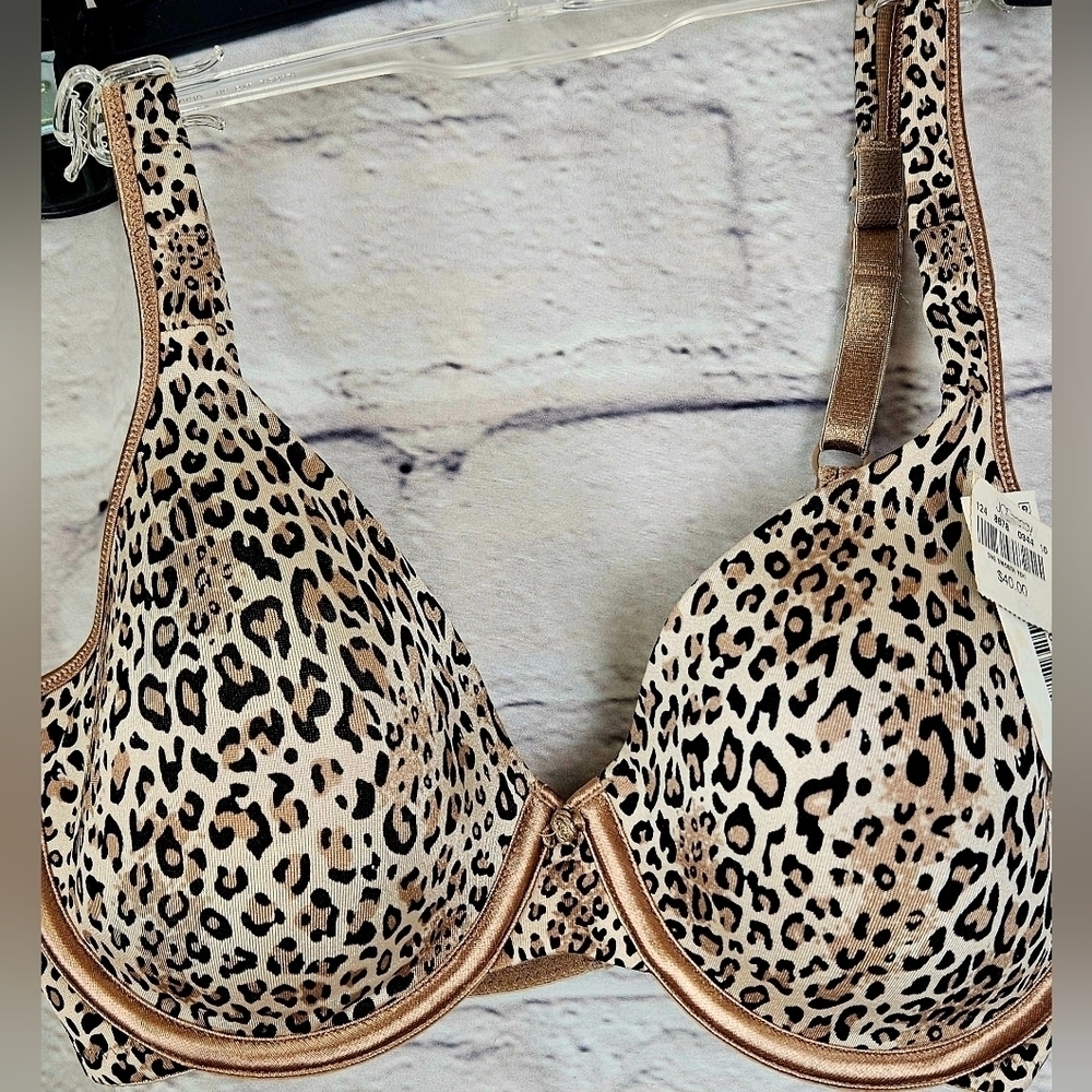 Bali 34C Underwire Chetah Print Style 3470 Bra NWT - Picture 10 of 10